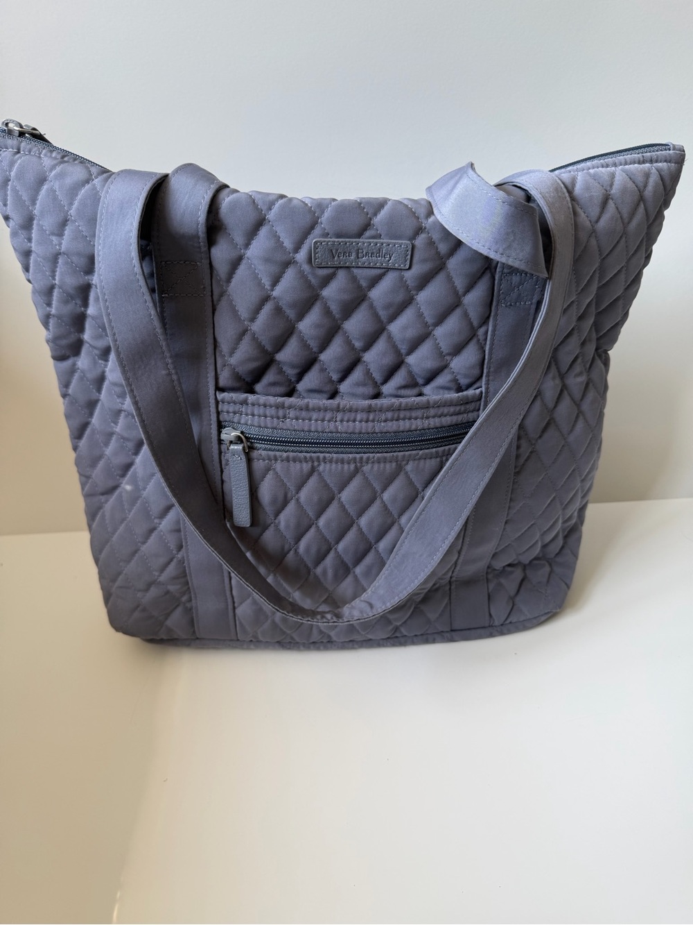 Vera Bradley Quilted Tote and Accessory Organizer in Gray - Picture 2 of 5